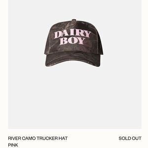 dairy boy trucker pink